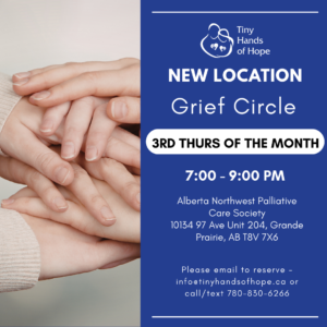 pregnancy loss and infant loss support grief circle grande prairie, alberta